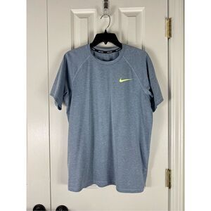 Nike Men’s Blue Swim Shirt Dri Fit Size M